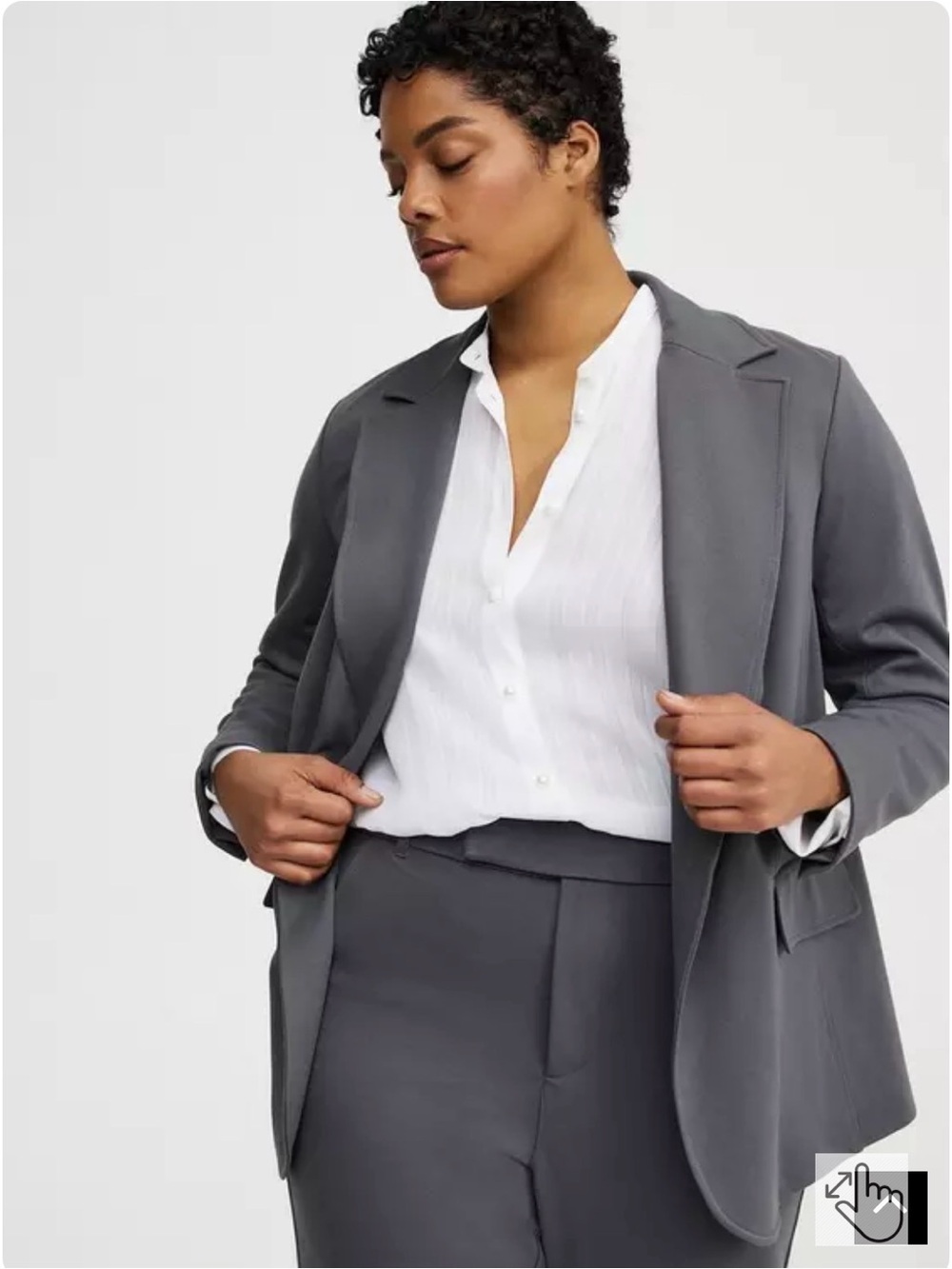 Women’s Blazer in Gray